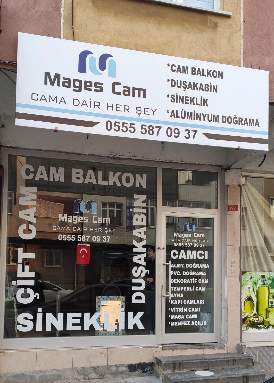 Mages cam dışarıdan görünüm